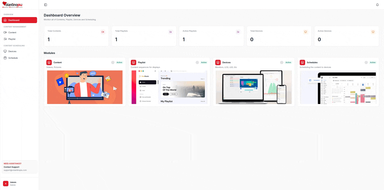 Upload Content